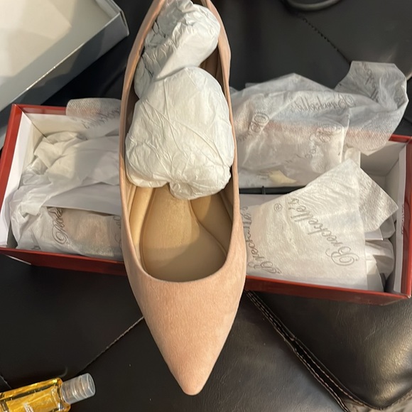 Breckelle's womens Flats Pointed Toe New Blush - Picture 5 of 5
